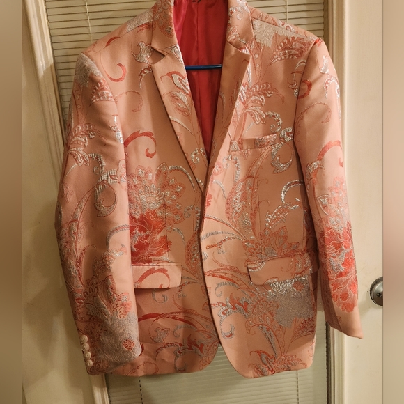 Jackets & Blazers - 24 Unique Blazer satin with silver detailing p2p 18